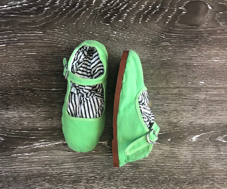 Vintage Kids Cotton Maryjanes