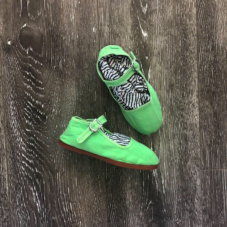 Vintage Kids Cotton Maryjanes