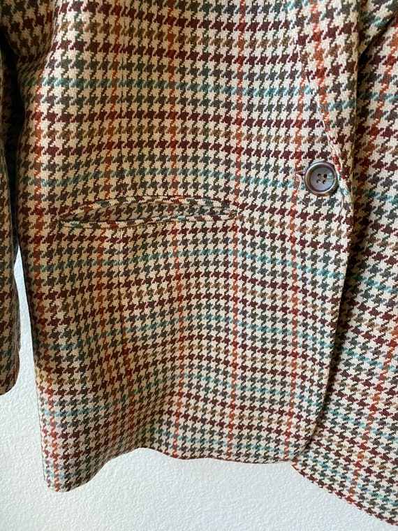 Pendleton Houndstooth Blazer - image 3