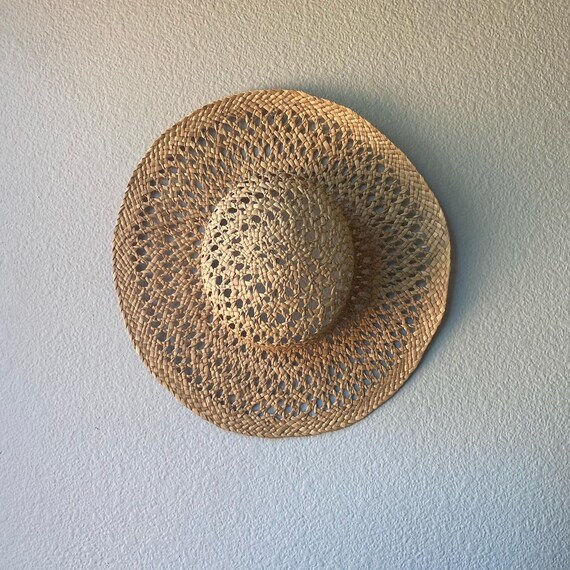 Vintage Natural Straw Hat