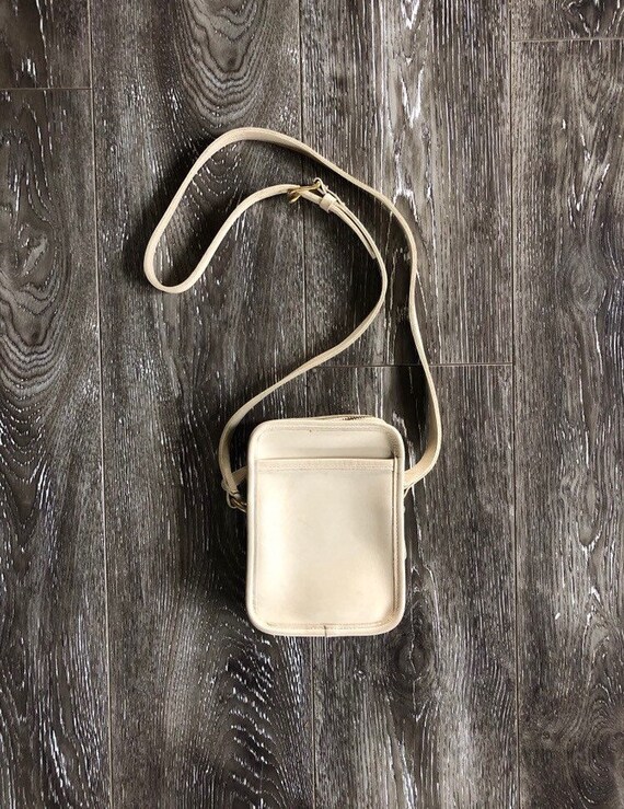 vintage coach camera bag