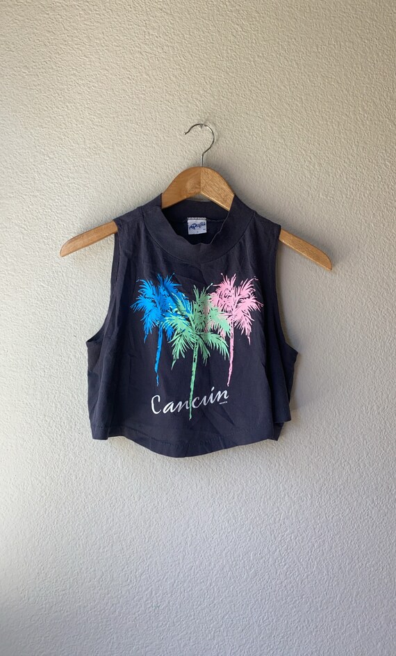 Vintage Cancun Croptop