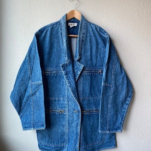 Denim Work Jacket image 1