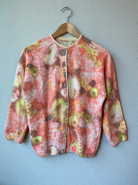 Vintage Angora Cardigan - image 1