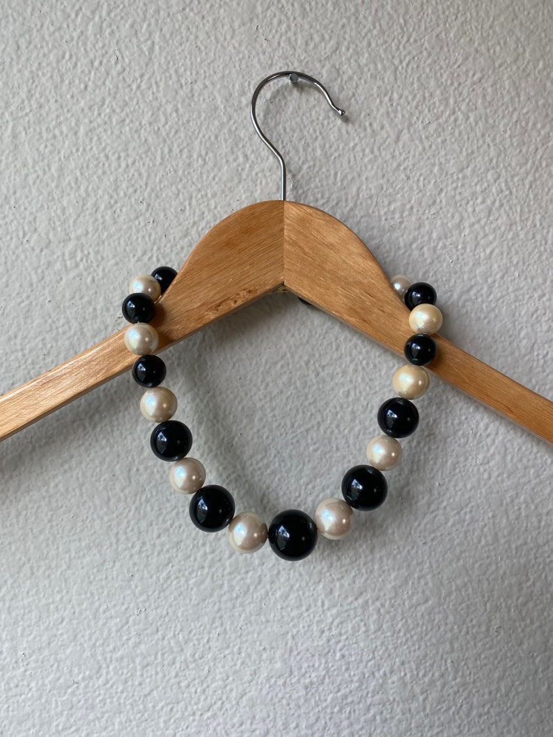 Vintage Large Pearl Beaded Choker