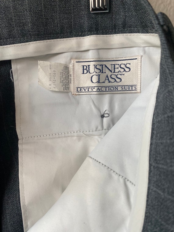 Vintage Levi’s Pinstripe Suit Pants - image 6