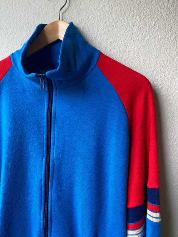 Vintage Track Zip-up Jacket - image 3