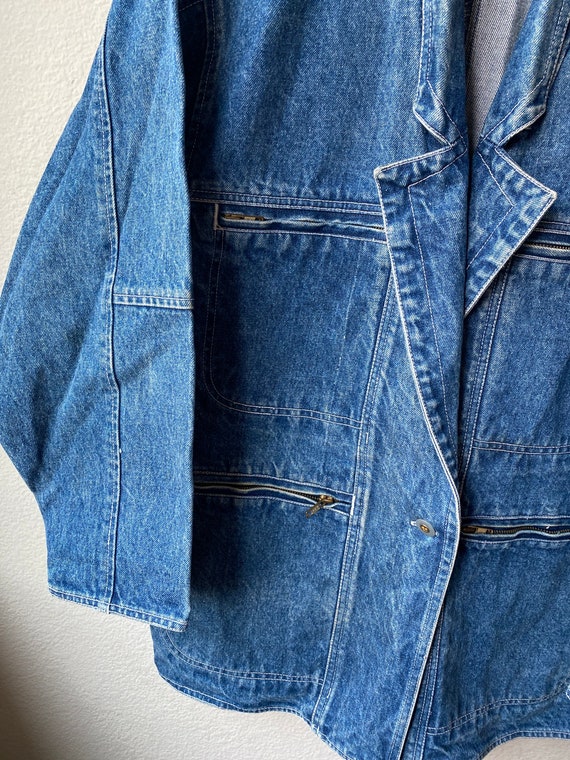 Denim Work Jacket - image 4