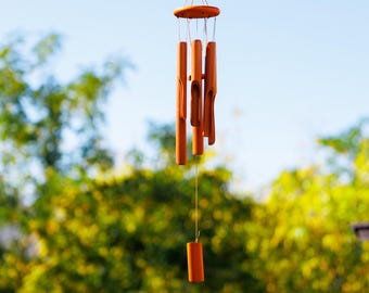 Campanelli eolici in bambù, Campanelli eolici in legno, Campanelli eolici da esterno, Campanelli eolici naturali, Campanelli eolici in bambù di grandi dimensioni, Campanelli eolici in legno, Campanelli Feng Shui