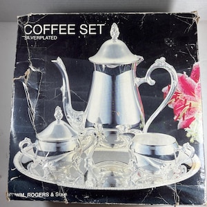 Wm Rogers Tea Set - Etsy