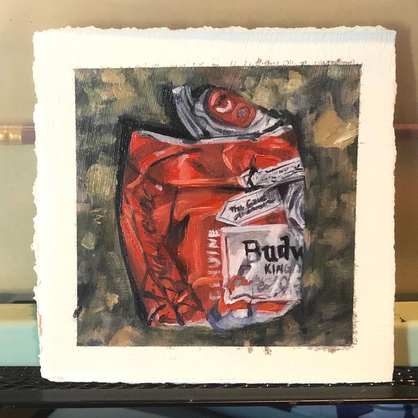 Budweiser Painting - Etsy