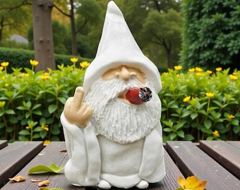 Funny Garden Statue | Cheeky Resin Figurine | Novelty Yard Ornament | Indoor Humor Decor