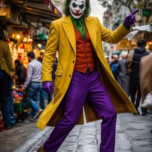 Joker 2019 Costume - Etsy Joker 2019 Costume - Etsy