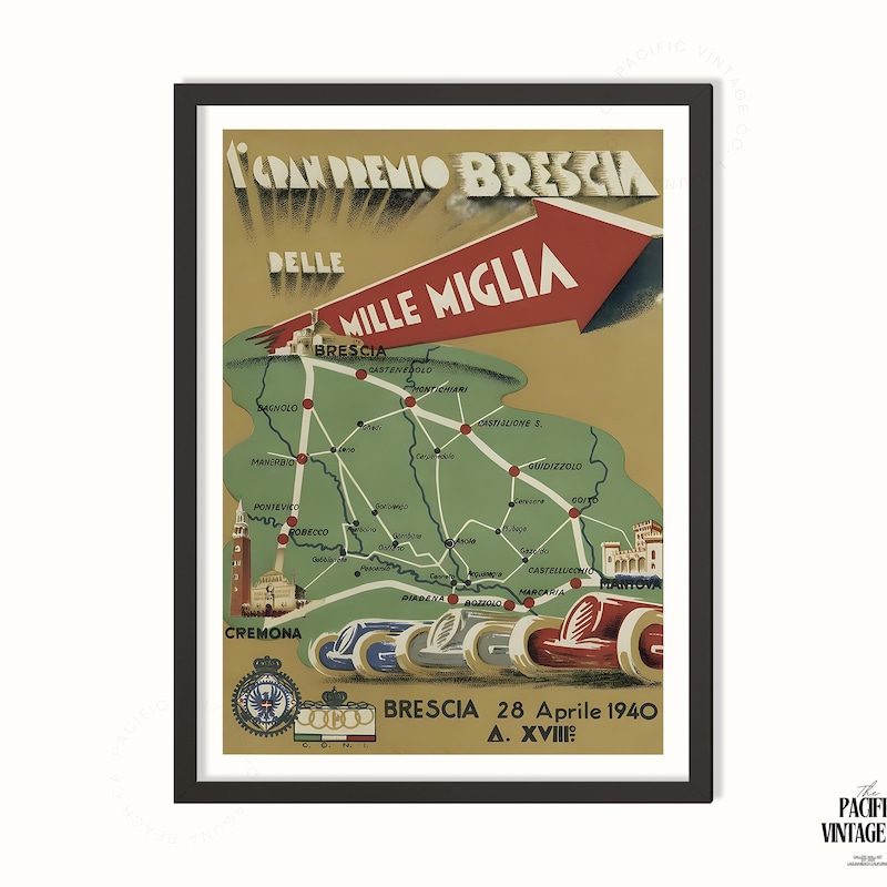 Retro Posters Auto - Etsy UK