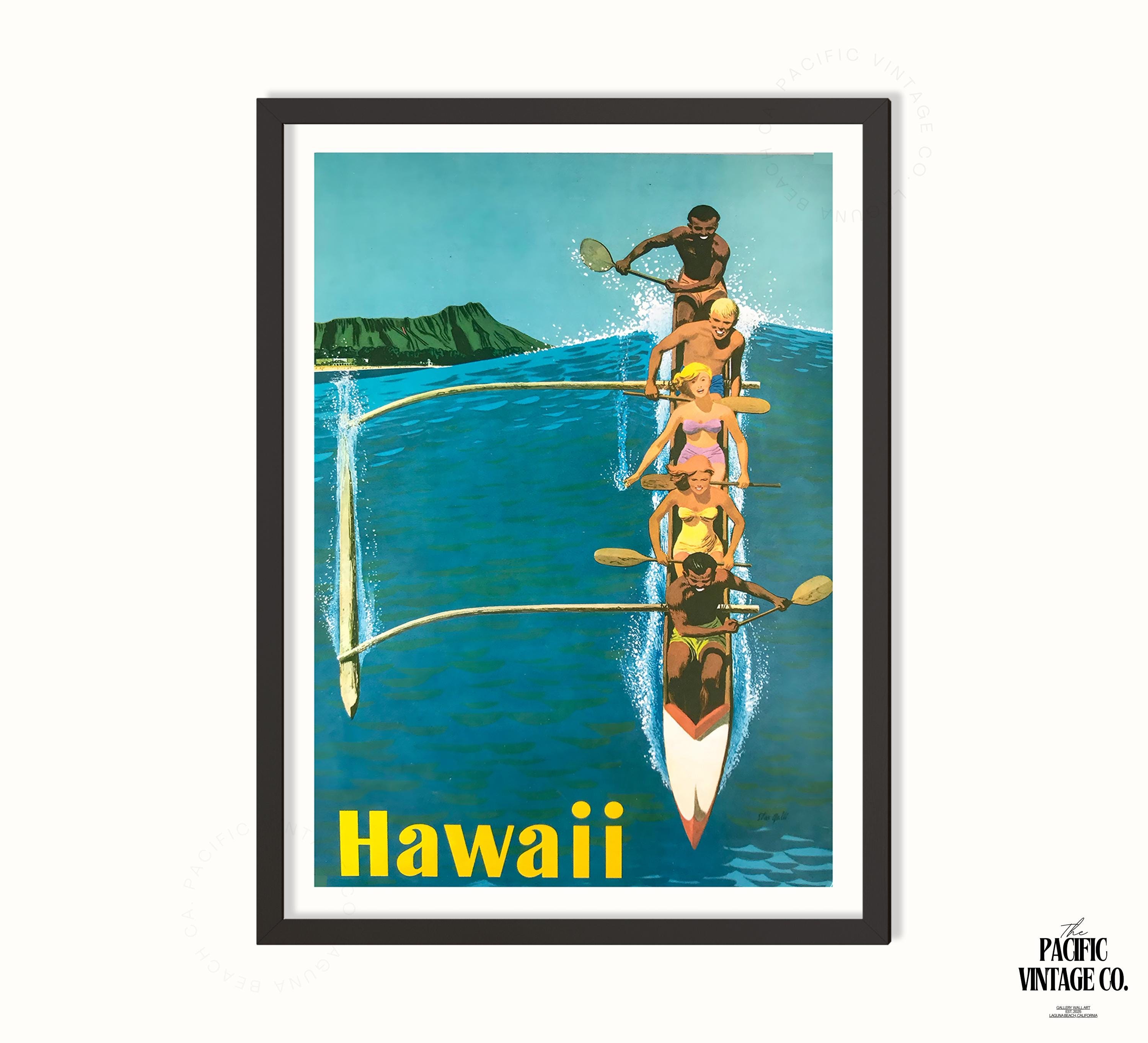 Hawaiian Sailing Canoe - Etsy
