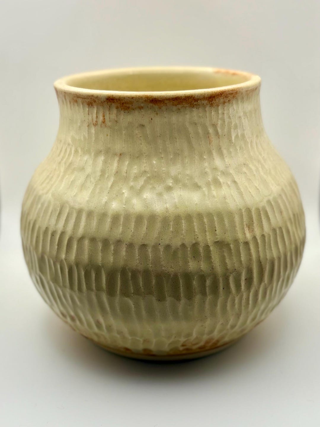 Gold Rust Vase Light Rust Vase - Etsy