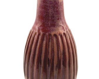 Small olive oil cruet or bud vase