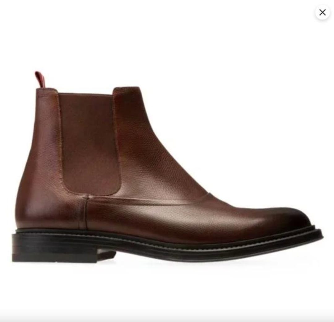 NEW BALLY Nyon Nikora Leather Chelsea Boots Men display picture 2