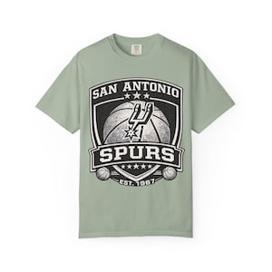 San Antonio Spurs Logo T-Shirt | Basketball Team Shirt, Vintage Emblem image 8