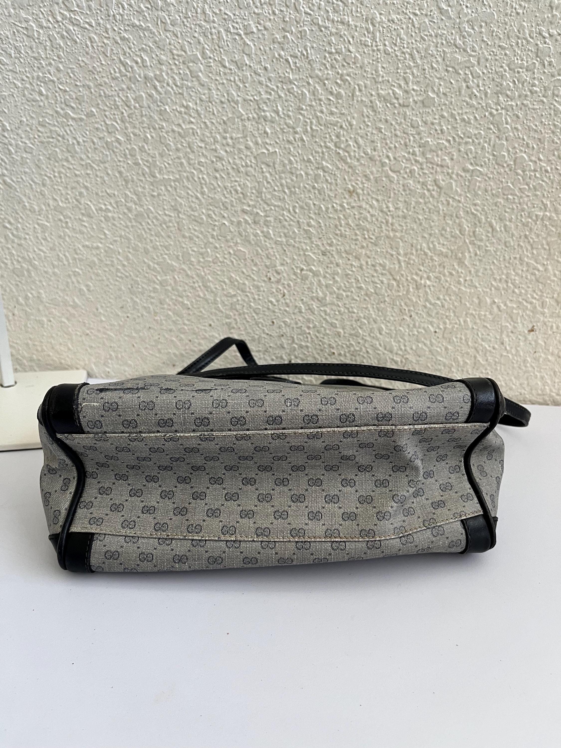 Gucci Vintage 80s Shoulder Bag - Etsy