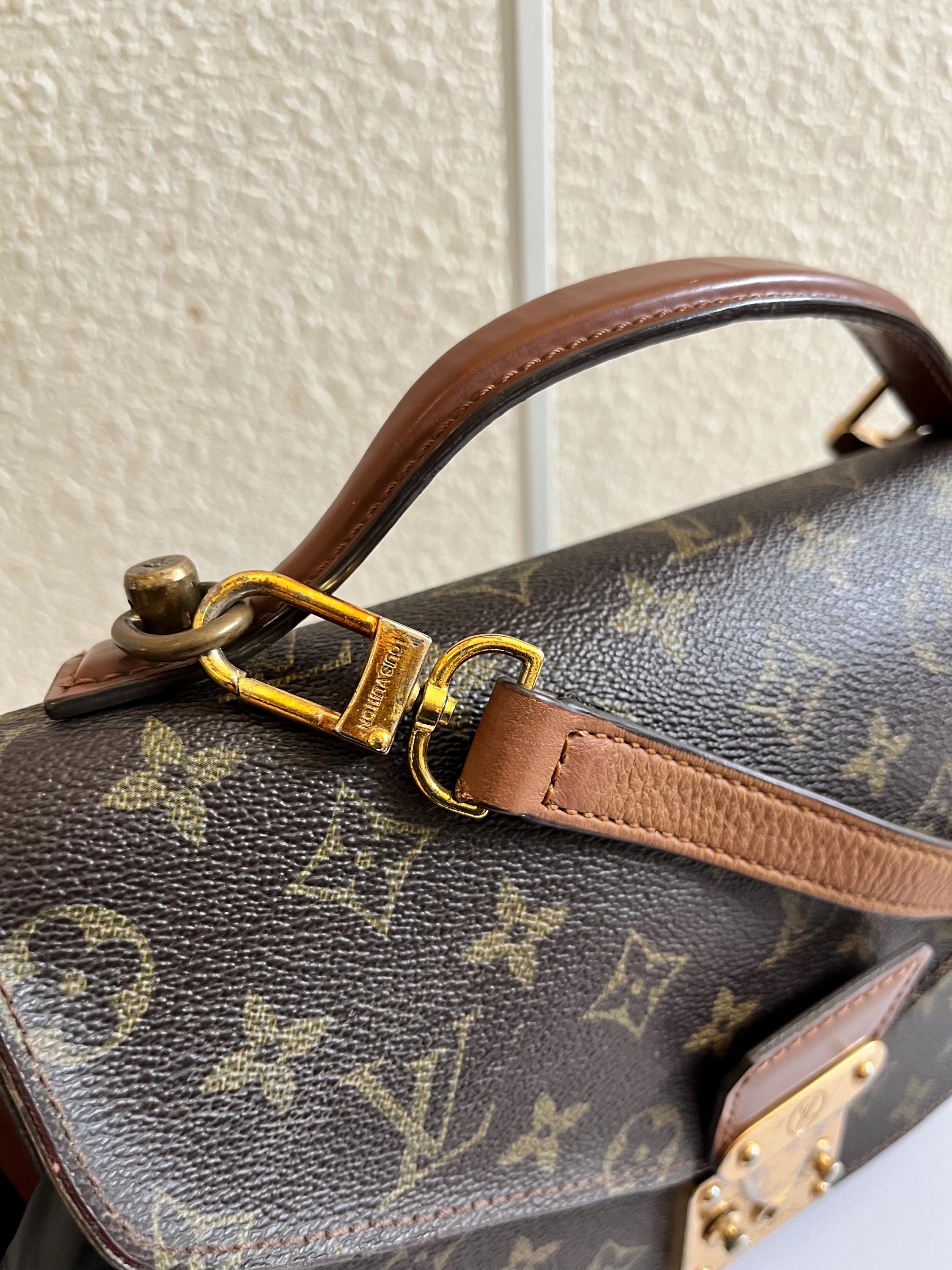 Louis Vuitton Vintage 80s Top Handle Bag - Etsy