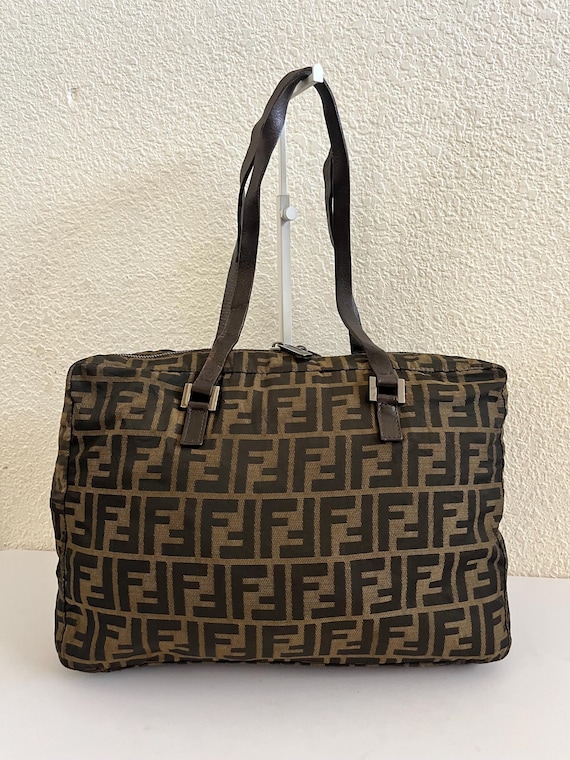 FENDI Zucca Vintage Unisex Bag - Etsy