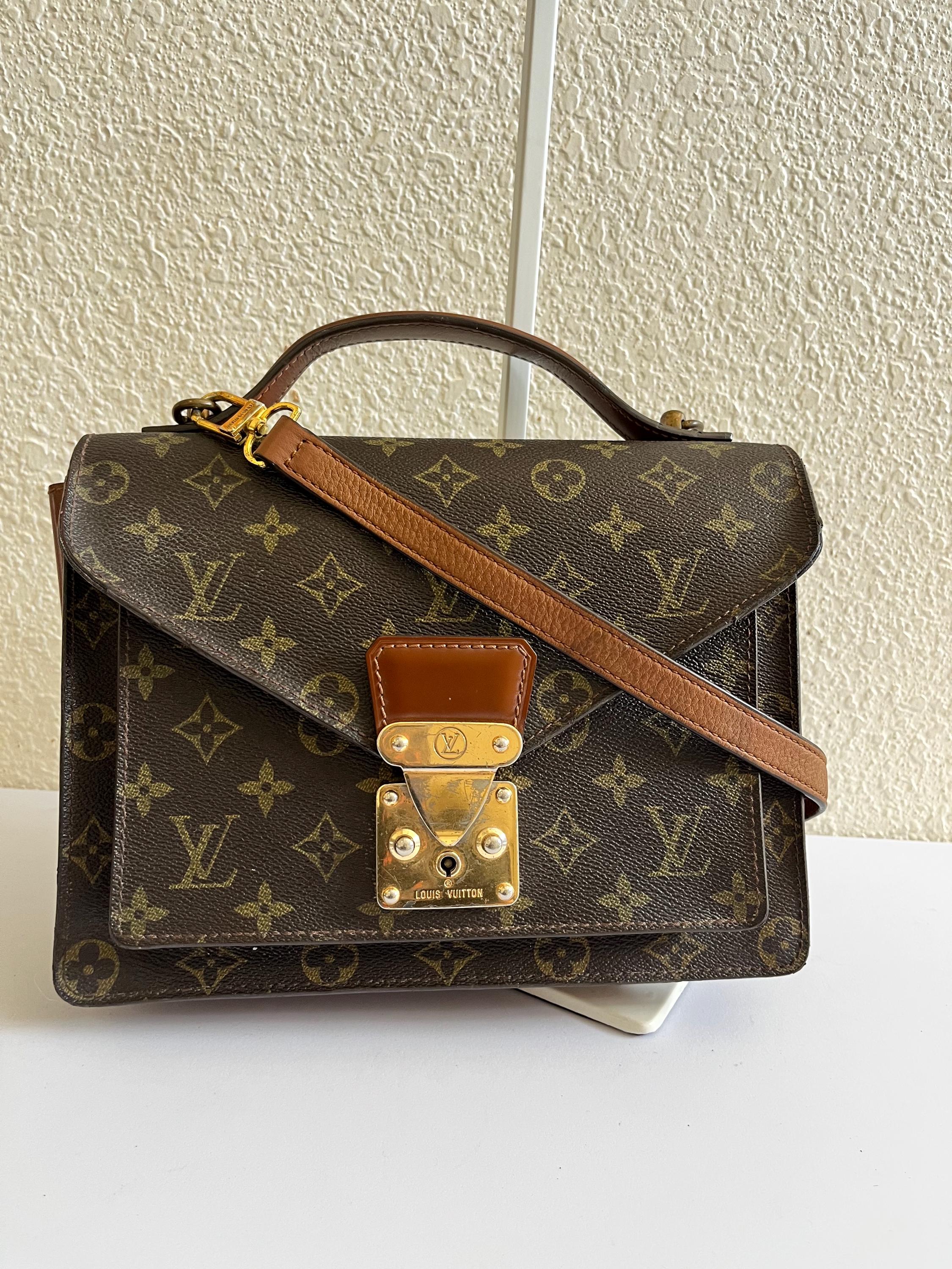LOUIS VUITTON モノグラム ミニハンドバッグ ヴィンテージ LOUIS VUITTON（ルイ・ヴィトン） 極 美品 ヴィンテージ ヴァヴァン PM