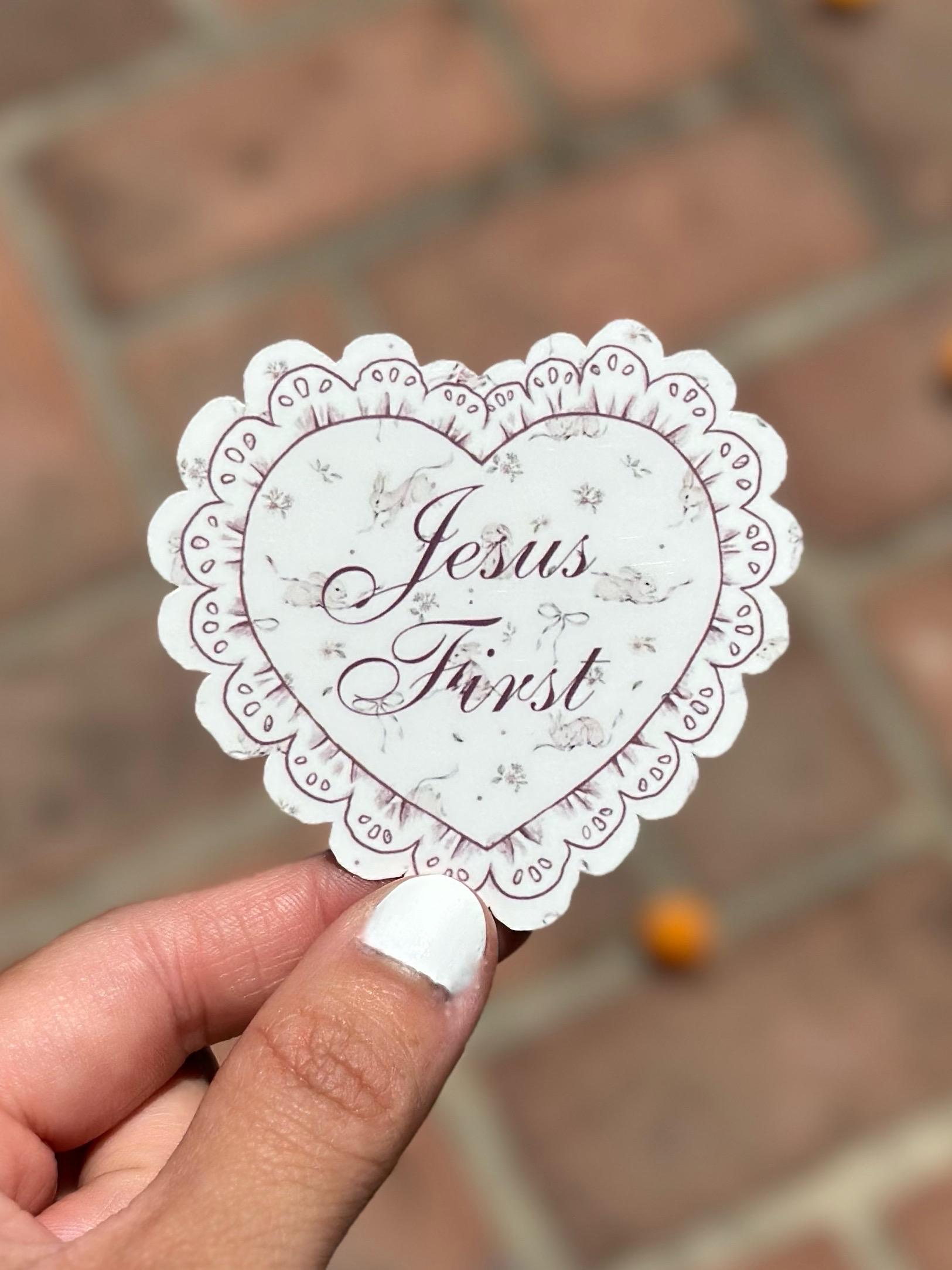 Christian Sticker Pack | Jesus First, Heaven, Lamb & Faith Stickers ...