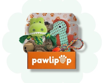 Rope Heaven Dog Toy Box: 10 Toys and Essentials - Themed Gift Box