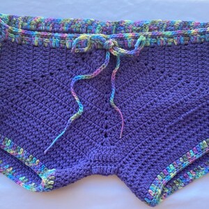 Crochet Adjustable Scrunchy Butt Sporty Shorts