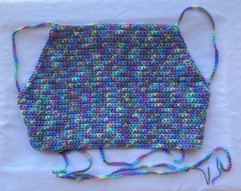 Crochet Fruity Loops Crop Top