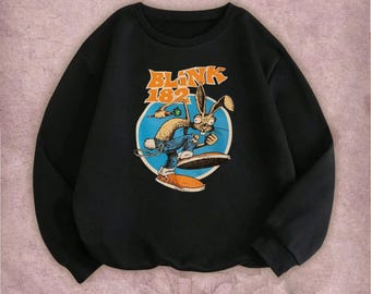 Blink-182 Bunny Graphic T-Shirt, Sweatshirt & Hoodie – Pop Punk Band Merch, Unisex Fan Apparel