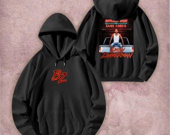 Bailey Zimmerman T-Shirt Sweatshirt Hoodie – BZ Wife Sweatshirt, Different Night Same Rodeo Hoodie, Country Concert Pullover
