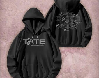 Tate McRae Double Sided T-Shirt Sweatshirt Hoodie – Front & Back Print Pop Tour Tee, Unisex Fan Shirt