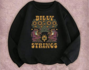 Billy Strings Vintage Band Tee T-shirt Sweatshirt Hoodie | Retro Bluegrass Shirt | Music Lover Gift