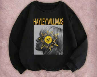 Hayley Williams Graphic T-Shirt Sweatshirt Hoodie – Indie Rock Portrait Fan Merch, Unisex Music Apparel