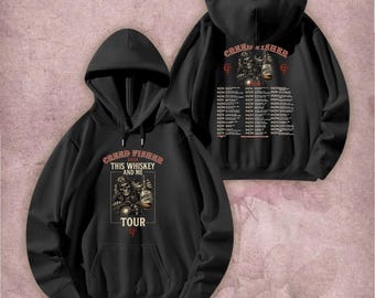 Creed Fisher This Whiskey And Me Tour 2026 T-shirt Sweatshirt Hoodie - Country Music Concert Tee, Vintage Western Graphic T-Shirt