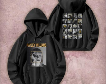 Hayley Williams Graphic T-Shirt Sweatshirt Hoodie – Front & Back Print Music Fan Merch, Unisex Alternative Rock Apparel
