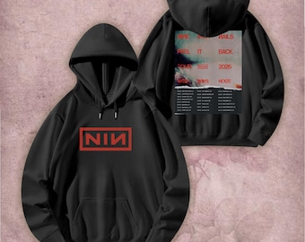 Nine Inch Nails Peel It Back Tour 2026 T-Shirt/Sweatshirt/Hoodie, NIN Band T Shirt, Nine Inch Nails Tour Tee, Industrial Rock Concert Shirt