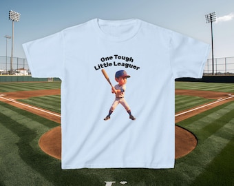 T-shirt One Tough Little Leaguer - T-shirt de baseball pour Garçons