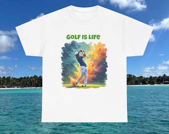 -shirt Le golf, c'est la vie | T-shirt golfeur