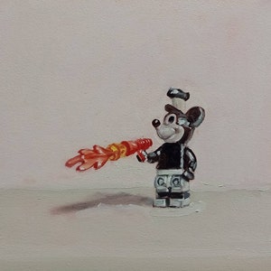 Hot Mickey&#39; - original oil painting
