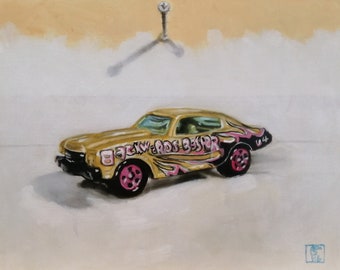 Hotwheels 1970 Chevelle SS - oil painting