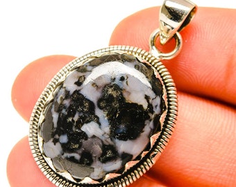 SunnyCrystals Gabbro Pendant Sterling Silver Natural GemStone HandCrafted Crystal Energy Jewelry GBP001 SunnyCrystals Gabbro Pendant Sterling Silver Natural GemStone HandCrafted Crystal Energy Jewelry GBP001