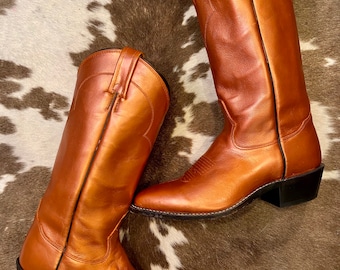 rose gold cowgirl boots