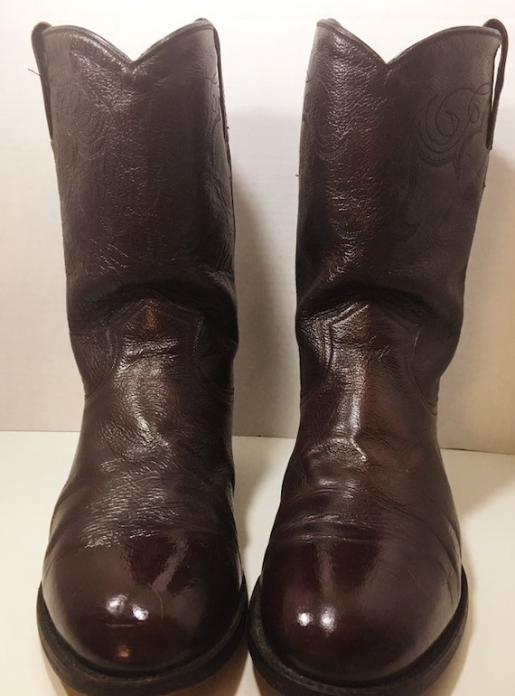 Oxblood Miller Pony Boots size 9D