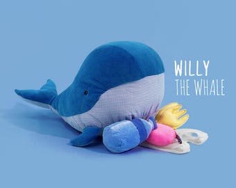 whale stuffie
