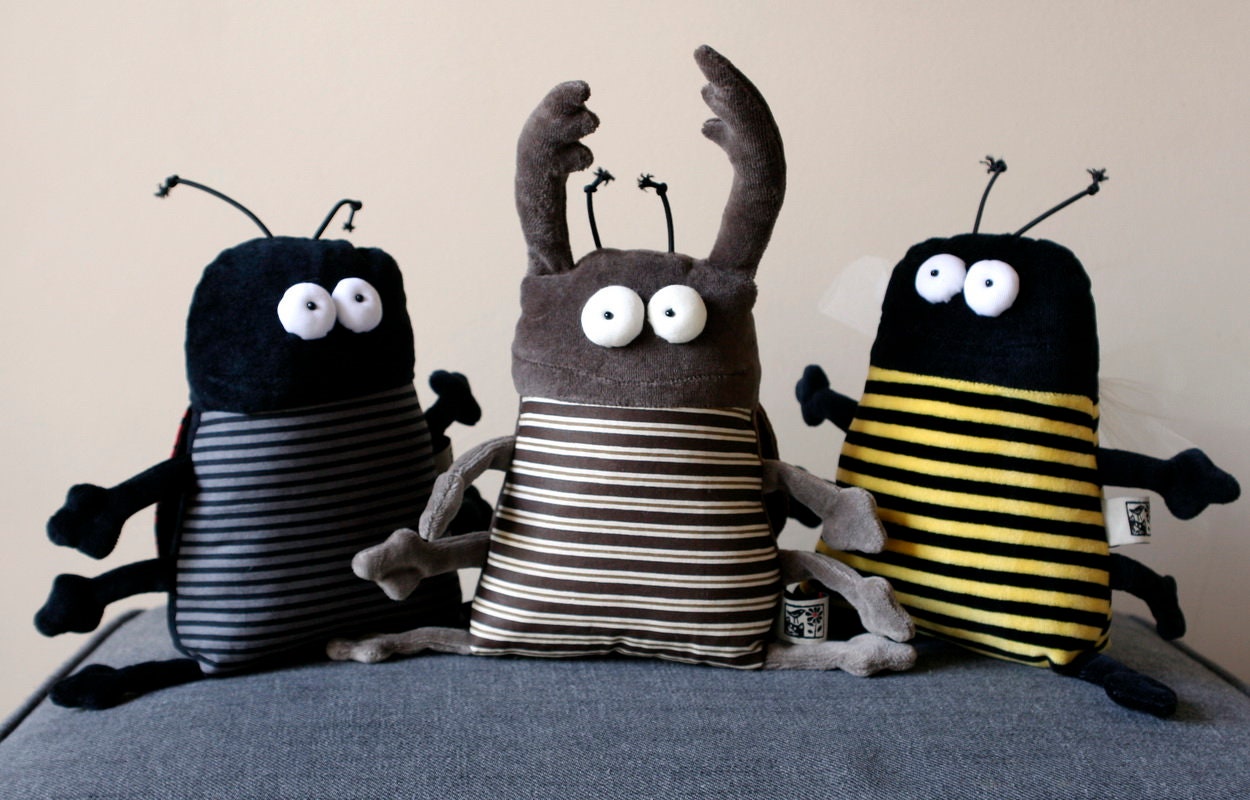 stag beetle plush