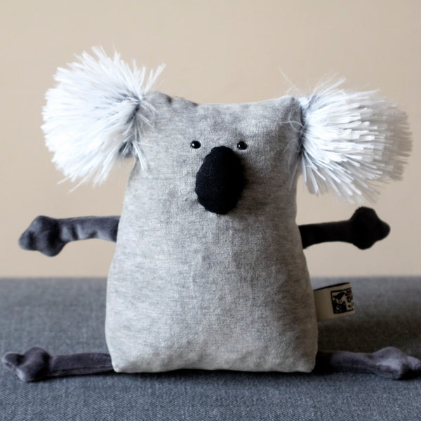 Muma Koala Plushie, pequeño bolsillo Koala Stuffie juguete, divertido peluche de bolsillo marsupial