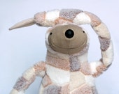 Faule Faultier, Tier Kuscheltier für Kinder